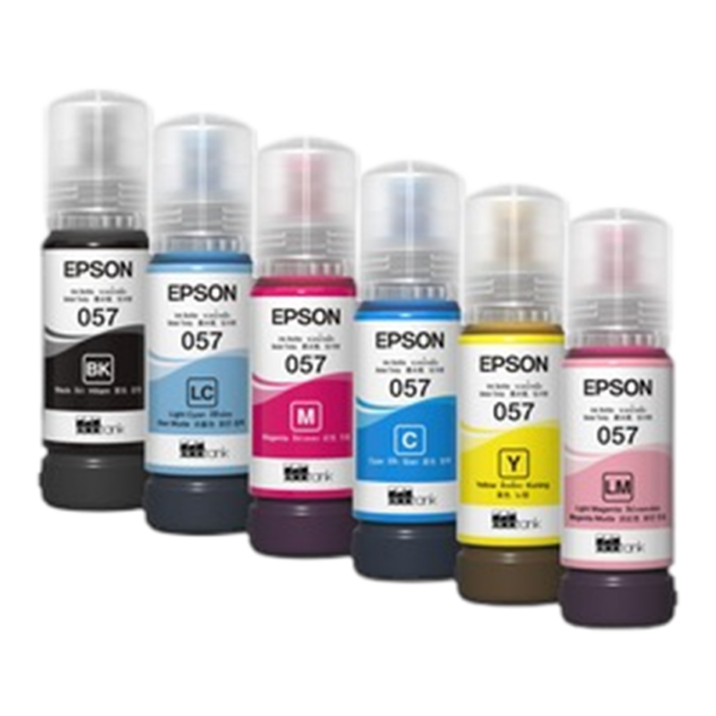 Ink Bottle Epson 057 C13T09D100 BLACK DYE 70ML for (L8050/L18050)